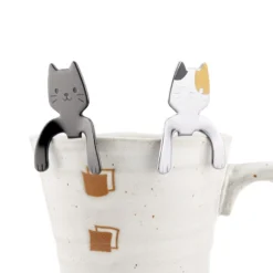 Japanese Tea Spoon - Neko Cat -Nippon Life Market cuillere a the japonaise neko cat 564