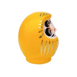 Japanese Daruma - Yellow -Nippon Life Market daruma japonais jaune 721