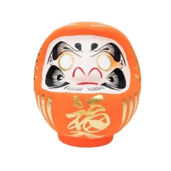 Japanese Daruma - Orange