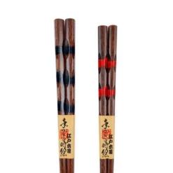 Duo Japanese Wooden Chopsticks -Nippon Life Market duo baguettes japonaises bois 265