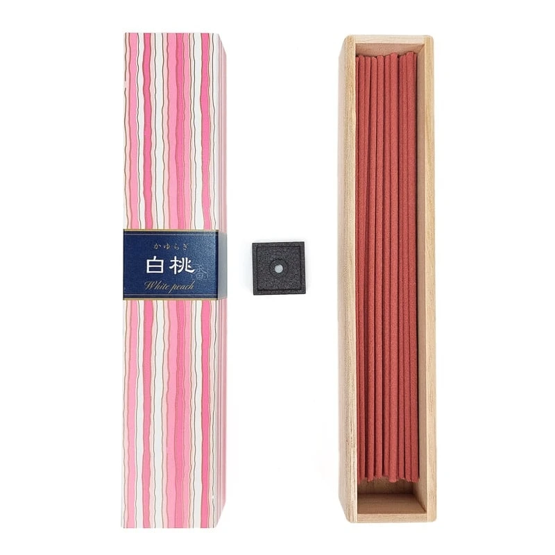 Japanese Incense White Peach 3 Japanese Incense White Peach - Image 3