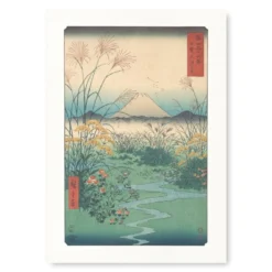 Japanese Woodblock Print - Plain Of Ōtsuki