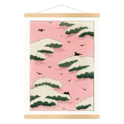 Watanabe Seitei Print - Sky 5 Watanabe Seitei Print - Sky -Nippon Life Market estampe japonaise watanabe seitei ciel a3 357