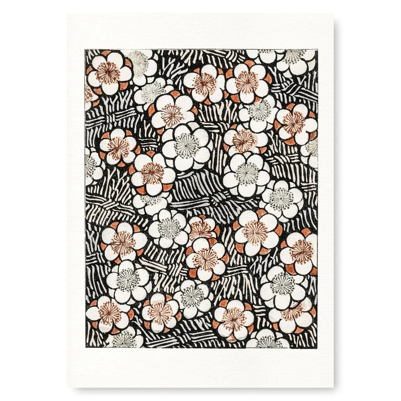Watanabe Seitei Print - Flowers 1 Watanabe Seitei Print - Flowers