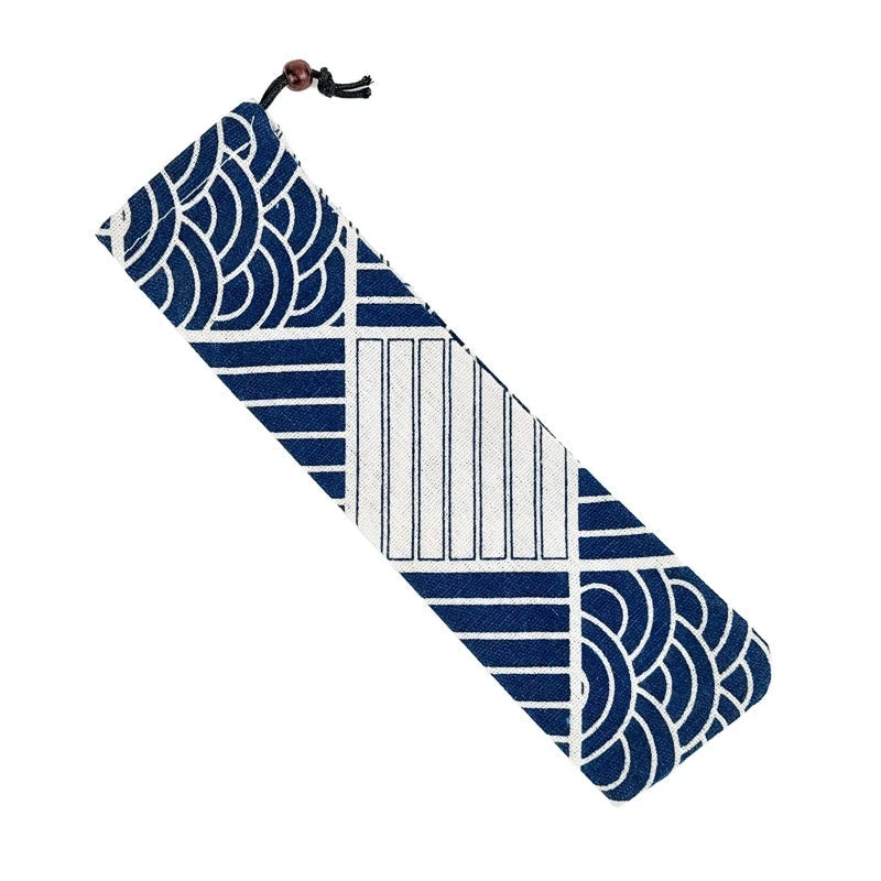 Japanese Patchwork Chopsticks Pouch 1 Japanese Patchwork Chopsticks Pouch