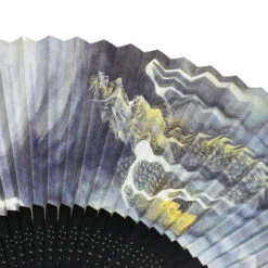 Japanese Dragon Fan -Nippon Life Market eventail japonais dragon 535