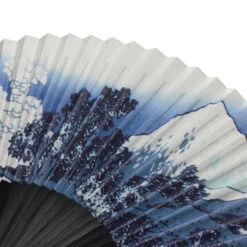 Japanese Fan - Hokusai -Nippon Life Market eventail japonais hokusai 828
