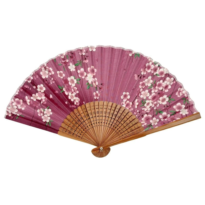 Japanese Fan - Sakura Pink 1 Japanese Fan - Sakura Pink