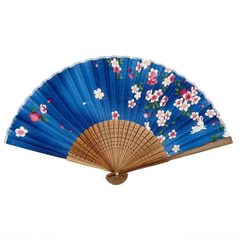 Japanese Fan - Sakura Usagi 1 Japanese Fan - Sakura Usagi
