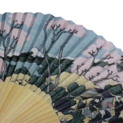 Japanese Fan - Ukiyo-e -Nippon Life Market eventail japonais ukiyo e 912