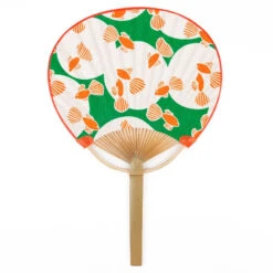 Uchiwa Fan - Kingyo