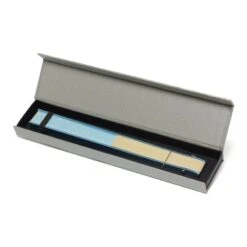 Japanese Fan – Blue Marguerite -Nippon Life Market eventails japonais marguerite bleu 107