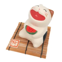 Smiling Cat Figurine
