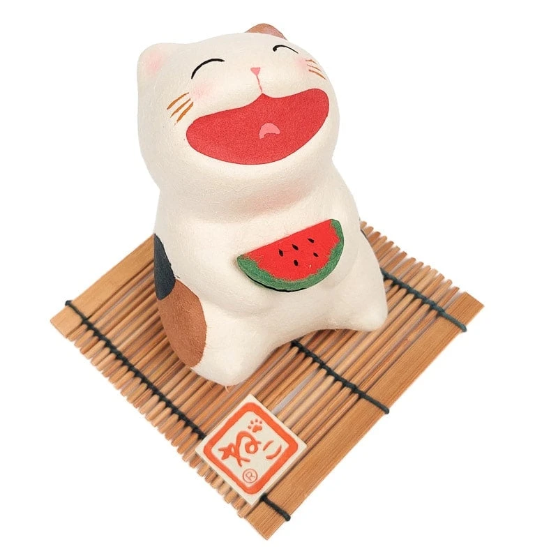 Smiling Cat Figurine 2 Smiling Cat Figurine - Image 2