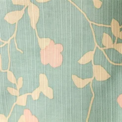 Flowered Japanese Furoshiki - 35.4x35.4 In 5 Flowered Japanese Furoshiki - 35.4x35.4 In -Nippon Life Market furoshiki japonais fleuri 90cm x 450