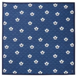 Furoshiki Cloth – Seigaiha Pattern – 28x28 In