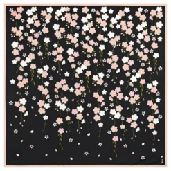 Furoshiki Cloth – Sakura By Night – 35x35 In