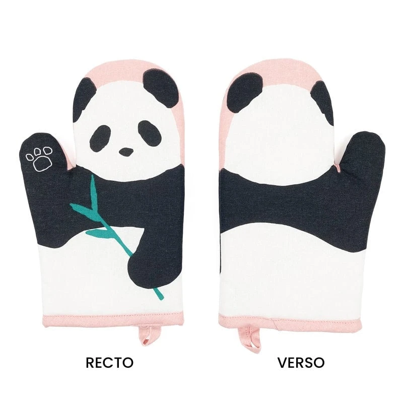 Oven Mitt - Panda 3 Oven Mitt - Panda - Image 3