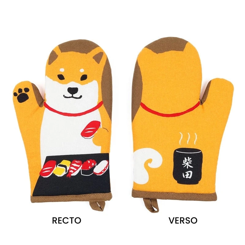 Oven Mitt - Shiba Sushi 3 Oven Mitt - Shiba Sushi - Image 3