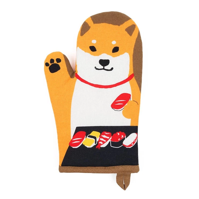 Oven Mitt - Shiba Sushi 1 Oven Mitt - Shiba Sushi