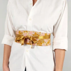 Gold Obi Belt For Women