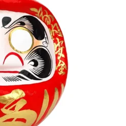 Large Red Japanese Daruma – 9” -Nippon Life Market grand daruma rouge 23 cm 910