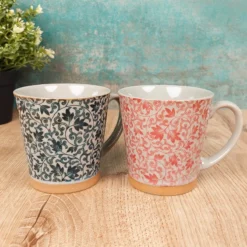 Japanese Ceramic Mug - Blue 7 Japanese Ceramic Mug - Blue -Nippon Life Market japanese ceramic mug blue 524