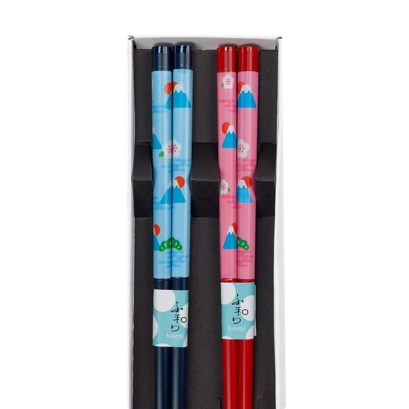 Japanese Chopsticks Set Mount Fuji 2 Japanese Chopsticks Set Mount Fuji - Image 2