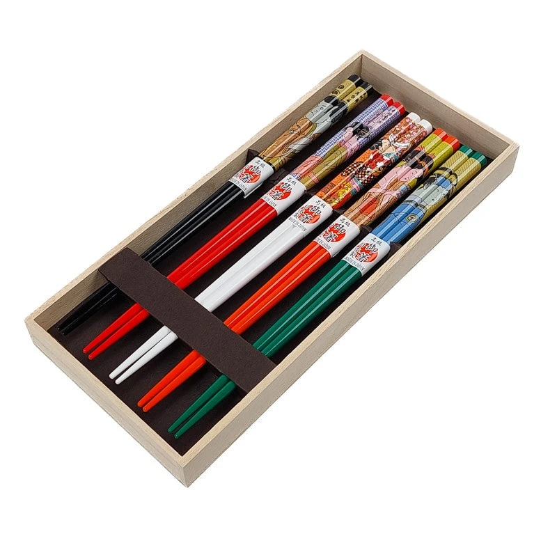 Japanese Chopsticks Set Ukiyo-e 3 Japanese Chopsticks Set Ukiyo-e - Image 3