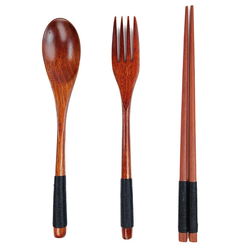 Japanese Cutlery Set Patchwork 5 Japanese Cutlery Set Patchwork - Image 5