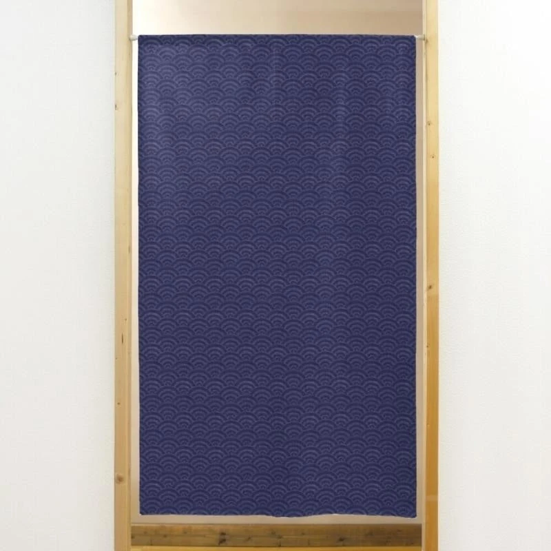Japanese Noren Curtain Seigaiha 2 Japanese Noren Curtain Seigaiha - Image 2