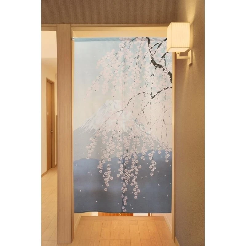 Japanese Noren Sakura 2 Japanese Noren Sakura - Image 2