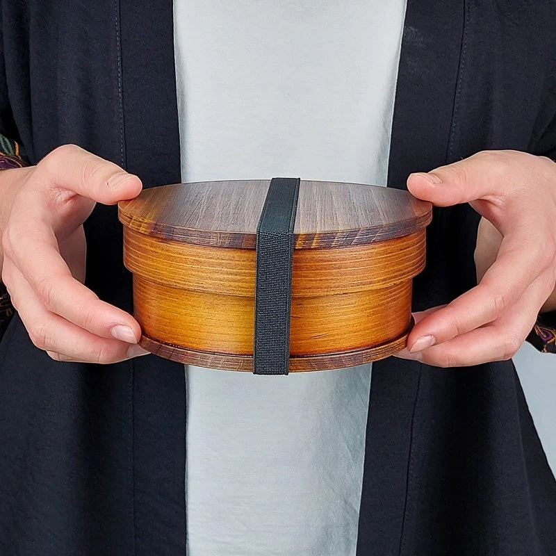 Japanese Round Bento Box 4 Japanese Round Bento Box - Image 4