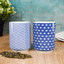 Japanese Tea Cup - Yunomi Asanoha -Nippon Life Market japanese tea cup yunomi asanoha 426