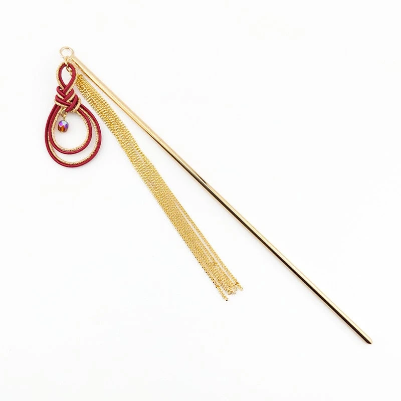 Kanzashi Hair Pin - Mizuhiki 1 Kanzashi Hair Pin - Mizuhiki