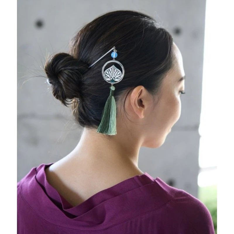 Japanese Kanzashi Hair - Tassel 1 Japanese Kanzashi Hair - Tassel