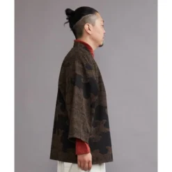 Men's Cardigan 11 Men's Cardigan -Nippon Life Market kimono cardigan homme 126