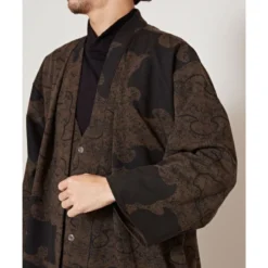 Men's Cardigan 12 Men's Cardigan -Nippon Life Market kimono cardigan homme 217