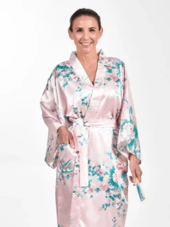 Happi Kimono Women - Peony & Iris -Nippon Life Market kimono happi femme pivoine iris taille unique 313