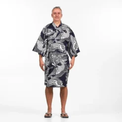 Happi Kimono Men - Koi Fish