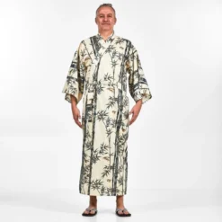 Men's Japanese Kimono - Bamboo
