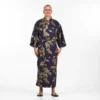 Men's Japanese Kimono - Crane & Pine