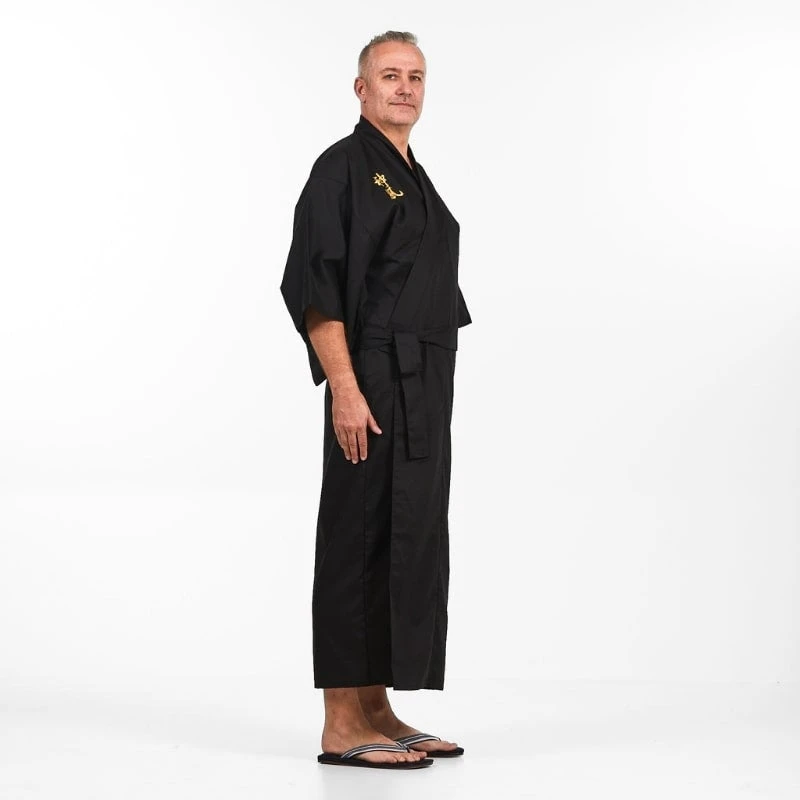 Men's Japanese Kimono - Kamikaze 3 Men's Japanese Kimono - Kamikaze - Image 3