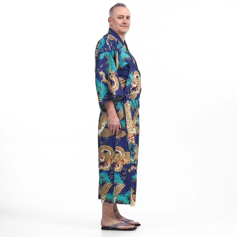 Men’s Japanese Kimono – Ryū & Washi 4 Men’s Japanese Kimono – Ryū & Washi - Image 4