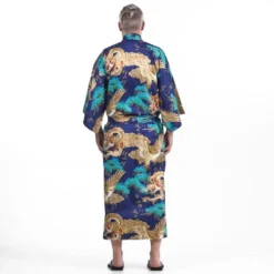 Men’s Japanese Kimono – Ryū & Washi 10 Men’s Japanese Kimono – Ryū & Washi -Nippon Life Market kimono homme japonais ryu to washi taille unique 939