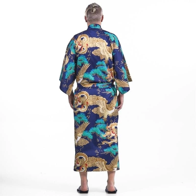 Men’s Japanese Kimono – Ryū & Washi 5 Men’s Japanese Kimono – Ryū & Washi - Image 5
