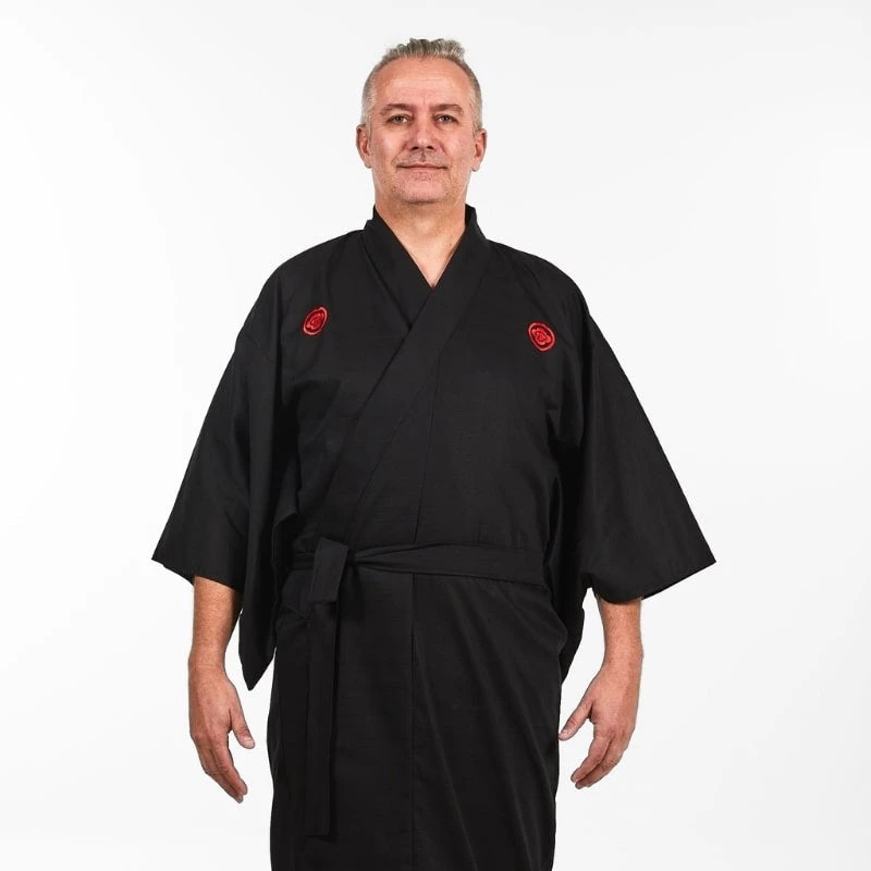 Men's Japanese Kimono - Samurai 4 Men's Japanese Kimono - Samurai - Image 4