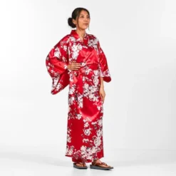 Women's Clothing Kimono -Cherry Blossom -Nippon Life Market kimono japonais femme cherry blossom taille unique 806