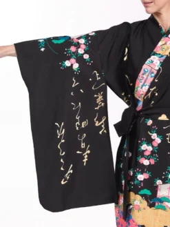 Japanese Kimono Women - Furisode Style -Nippon Life Market kimono japonais femme furisode taille unique 392