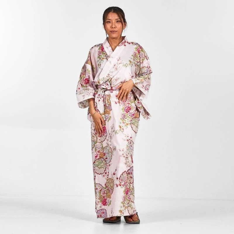 Women's Japanese Kimono - Maru Mon 4 Women's Japanese Kimono - Maru Mon - Image 4